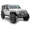 Picture of XRC Fender Flares 07-18 Wrangler JK Set Of 4 Black Textured 2DR/4DR Smittybilt
