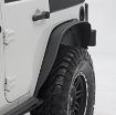 Picture of XRC Fender Flares 07-18 Wrangler JK Set Of 4 Black Textured 2DR/4DR Smittybilt