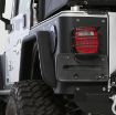 Picture of XRC Rear 3 Inch Fender Flares 97-06 Wrangler TJ/LJ Black Textured Smittybilt
