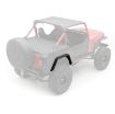 Picture of XRC Rear 3 Inch Fender Flares 87-95 Wrangler YJ Black Textured Smittybilt