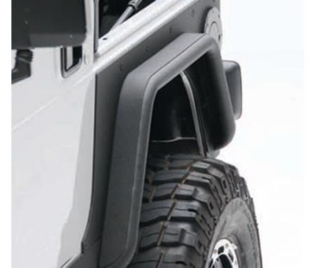 Picture of XRC Rear 3 Inch Fender Flares 76-86 CJ5, CJ7 Black Textured Smittybilt