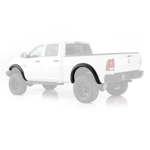 Picture of M1 Fender Flares 10-15 Ram 2500/3500 Front/Rear Bolt On Black Smittybilt