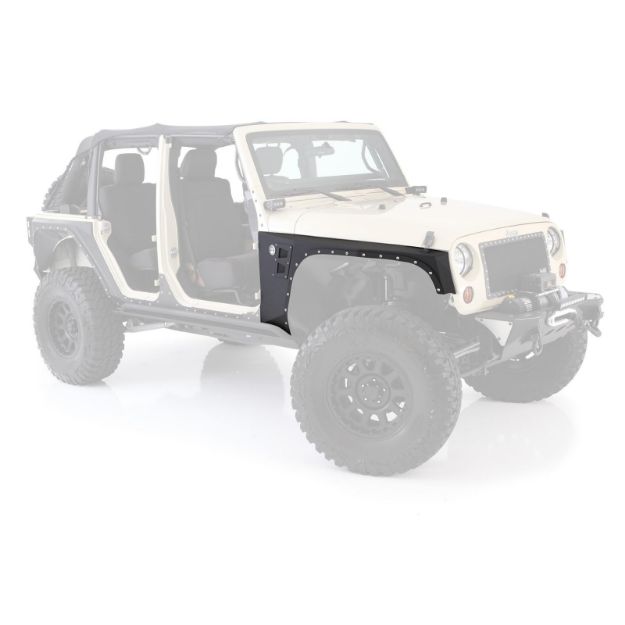 Picture of XRC Front Fenders 07-18 Wrangler JK Black Textured Smittybilt