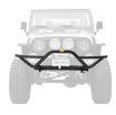 Picture of SRC Front Bumper 87-06 Wrangler TJ/YJ/LJ Black Textured Smittybilt