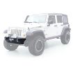 Picture of SRC Classic Front Bumper W/Winch Plate 07-18 Wrangler JK Black Textured Smittybilt