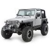 Picture of SRC Classic Front Bumper W/D Rings 76-06 Wrangler CJ/TJ/TJ/LJ Black Textured Smittybilt