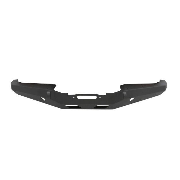 Picture of XRC Front Bumper 84-01 Cherokee XJ Black Textured Smittybilt