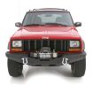 Picture of XRC Front Bumper 84-01 Cherokee XJ Black Textured Smittybilt