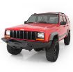 Picture of XRC Front Bumper 84-01 Cherokee XJ Black Textured Smittybilt