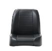 Picture of Front Seat 55-76 Jeep CJ Low Back Bucket Vinyl Black Smittybilt