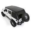 Picture of Gas Cover Billet Style 07-18 Wrangler JK Gloss Black Smittybilt