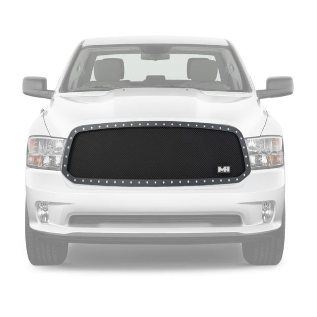 Picture of M1 S/S Wire Mesh Grille 13-16 Ram 1500 Air Ride Black Smittybilt