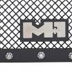 Picture of M1 S/S Wire Mesh Grille 13-16 Ram 2500/3500 Black Smittybilt