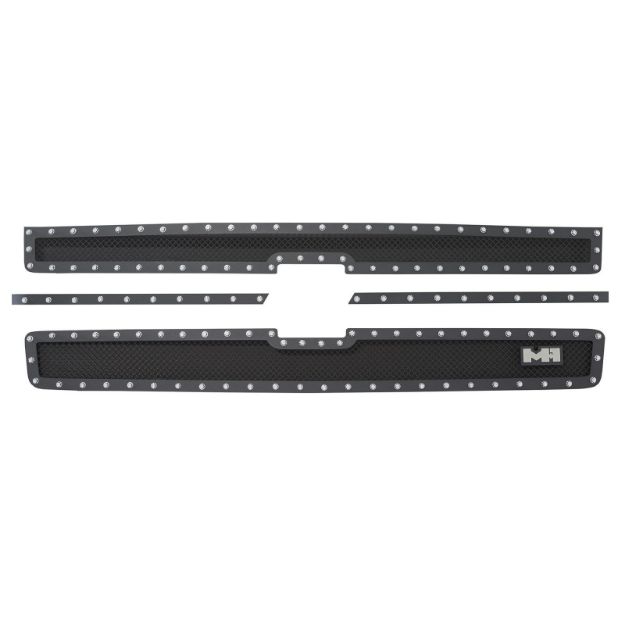 Picture of M1 S/S Wire Mesh Grille 07.5-10 Silverado 2500/3500 HD Black Smittybilt