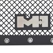 Picture of M1 S/S Wire Mesh Grille 07.5-10 Silverado 2500/3500 HD Black Smittybilt