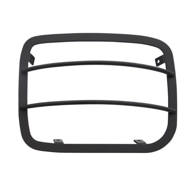 Picture of Euro Head Light Guards 87-95 Wrangler YJ Black 4 Piece Smittybilt