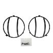 Picture of Euro Head Light Guards 97-06 Wrangler TJ/LJ Black 2 Piece Smittybilt