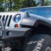 Picture of Complete Euro Headlight Guard 07-18 Wrangler JK Black Smittybilt