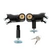 Picture of Locking Hood Catch Kit 97-06 Wrangler TJ Black Smittybilt