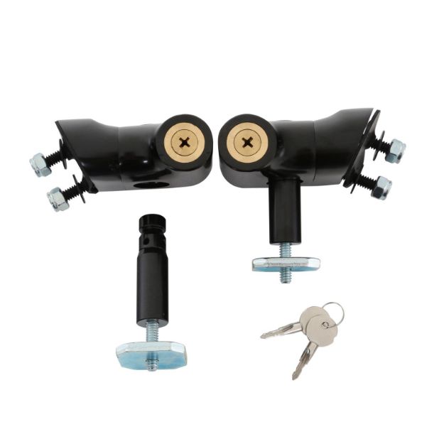 Picture of Locking Hood Catch Kit 97-06 Wrangler TJ Black Smittybilt