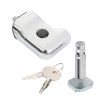 Picture of Locking Hood Catch Kit 97-06 Wrangler TJ/LJ Chrome Smittybilt