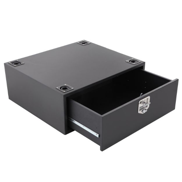 Picture of Security Storage Vault 76-06 Wrangler CJ/TJ/YJ Rear Lockable Storage Box Smittybilt