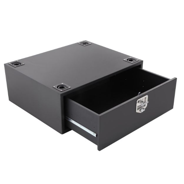 Picture of Security Storage Vault 07-18 Wrangler JK 2 And 4 DR Rear Lockable Storage Box Smittybilt