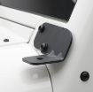 Picture of Light Mount Windshield Hinge Bracket 07-18 Wrangler JK Black Smittybilt