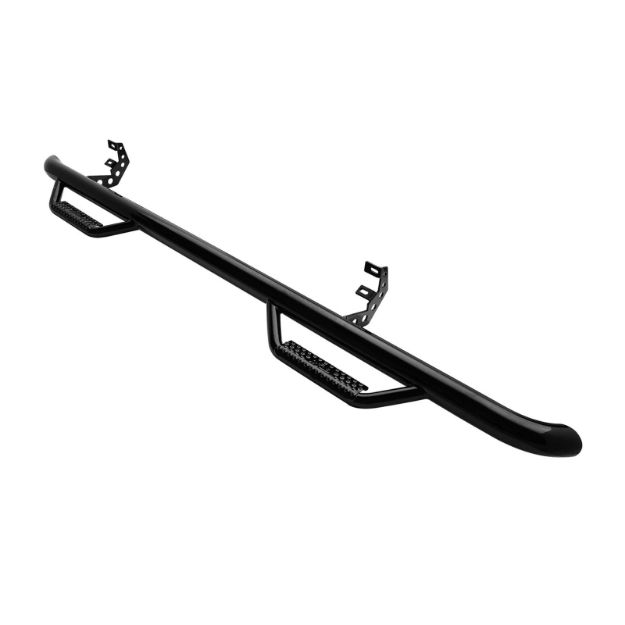 Picture of Nerf Steps 04-14 Titan Crew Cab 4 Step Gloss Black Smittybilt