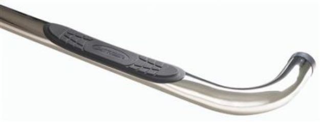 Picture of Sure Steps 3 Inch Side Bar 02-04 Tacoma Double Cab Stainless Steel Smittybilt