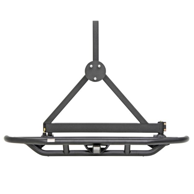 Picture of SRC Rear Bumper W/Tire Carrier 87-06 Wrangler YJ/TJ/LJ Black Textured Smittybilt
