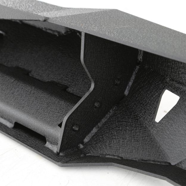 Picture of XRC Rear Bumper W/Hitch 84-01 Cherokee XJ Black Textured Smittybilt