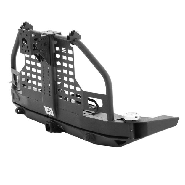 Picture of XRC Atlas Rear Bumper with Tire Carrier 07-18 Wrangler JK Smittybilt