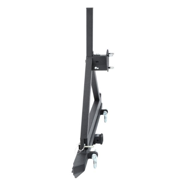 Picture of SRC Classic Rear Bumper 76-06 Wrangler CJ/YJ/TJ/LJ W/ D-Rings Hitch Tire Carrier Black Textured Smittybilt