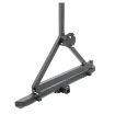 Picture of SRC Classic Rear Bumper 76-06 Wrangler CJ/YJ/TJ/LJ W/ D-Rings Hitch Tire Carrier Black Textured Smittybilt