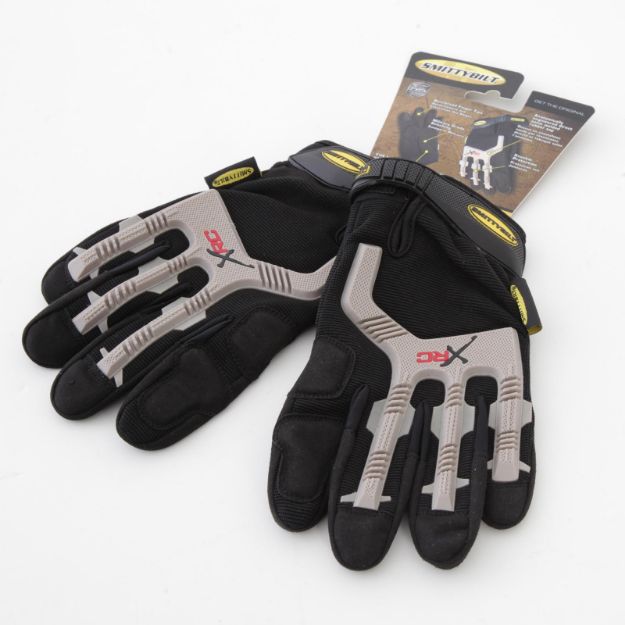 Picture of Gloves Black/ Gray Logo XLarge Smittybilt