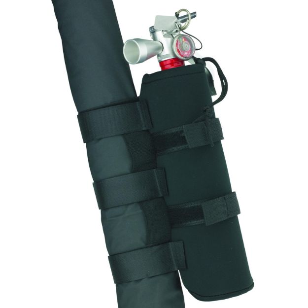 Picture of Roll Bar 2.5 Lb Fire Extinguisher Holder  Black Smittybilt