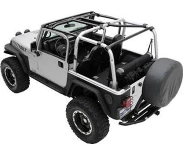Picture of SRC Cage Kit 07-10 Wrangler JK Gloss Black Smittybilt