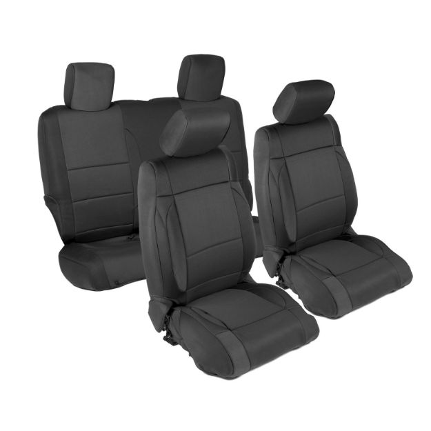 Picture of Neoprene Seat Cover 07-12 Wrangler JK 2 DR Set Front/Rear Smittybilt 