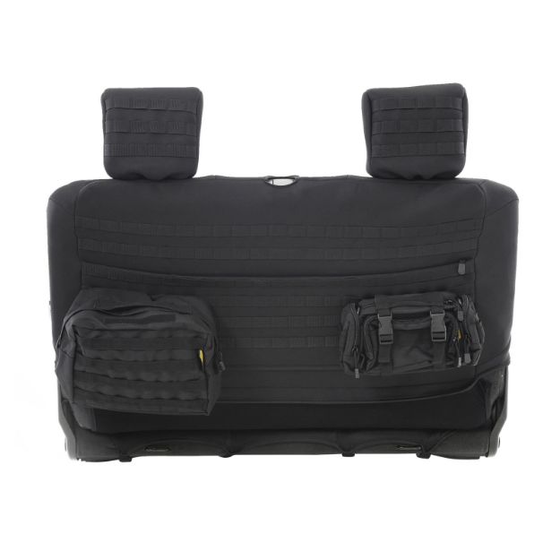 Picture of GEAR Seat Covers 07-18 Wrangler JK 2 DR Rear Custom Fit Black Smittybilt