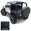 Picture of Standard Soft Top 55-75 Jeep CJ5, M38A1 Vinyl Black Smittybilt