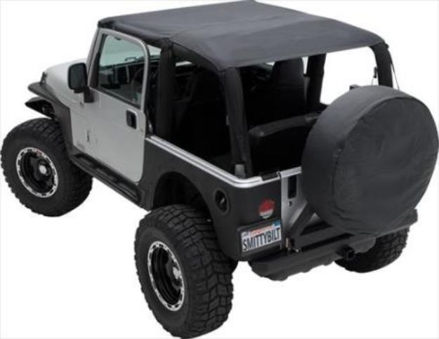 Picture of Extended Soft Top 04-06 Wrangler LJ Black Diamond Smittybilt