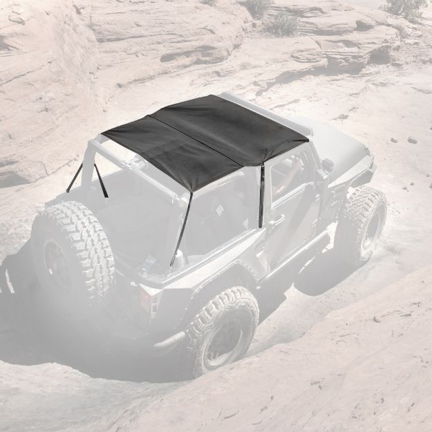 Picture of Extended Soft Top 10-Pres Wrangler JK Black Diamond Smittybilt