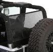 Picture of Cloak Extended Mesh Top 97-06 Wrangler TJ Sides/Rear Black Mesh Smittybilt