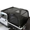 Picture of Cloak Extended Mesh Top 97-06 Wrangler TJ Sides/Rear Black Mesh Smittybilt