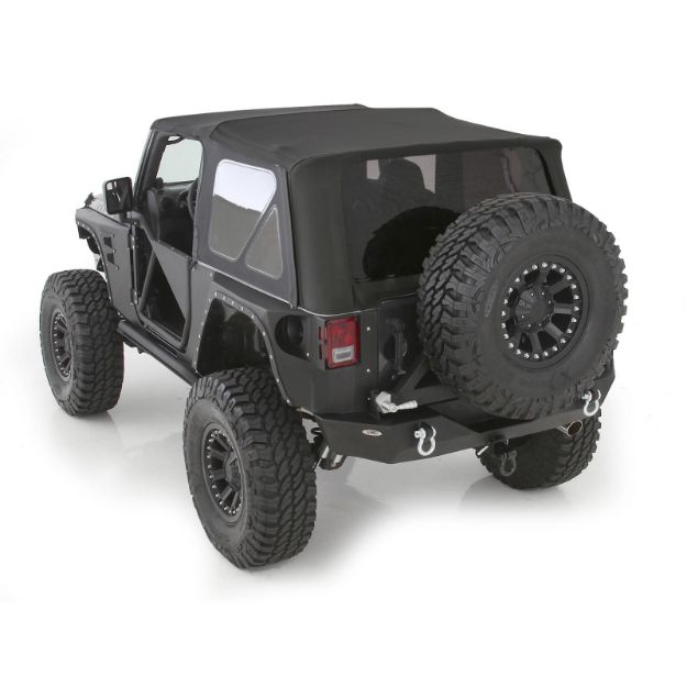 Picture of Soft Top 10-16 Wrangler JK OEM Replacement W/Tinted Windows Black Diamond Smittybilt