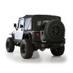 Picture of Soft Top Premium Canvas 97-06 Wrangler TJ OEM Replacement W/Tinted Windows Black Diamond Smittybilt
