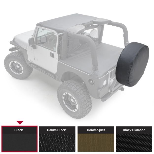 Picture of Spare Tire Cover Small Tire 27-29 Inch Smittybilt