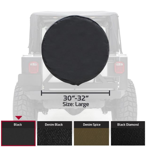 Picture of Spare Tire Cover Medium Tire 30-32 Inch Smittybilt