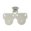 Picture of Inside Windshield Brackets 76-95 Wrangler YJ/CJ Stainless Steel Smittybilt